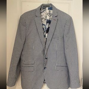 Paisley & Gray Dover Slim Fit Suit Jacket, 44r / Blue. Free shipping!